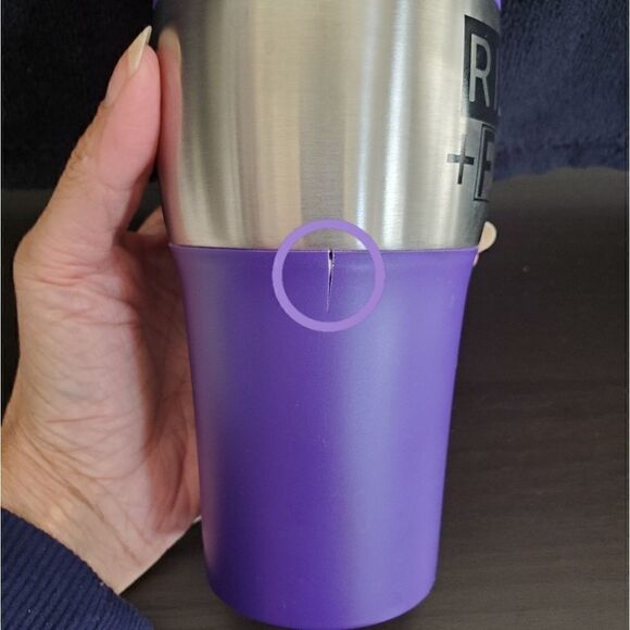 Purple Rise and Fly Coffee Thermos - Picture 5 of 5